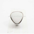 Factory Wholesale White Gemstone Big Stone Ring